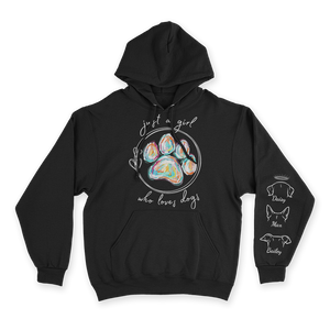 Just a Girl Who Loves Dogs - Custom Hoodie