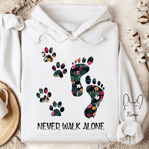 Never Walk Alone - Custom Hoodie